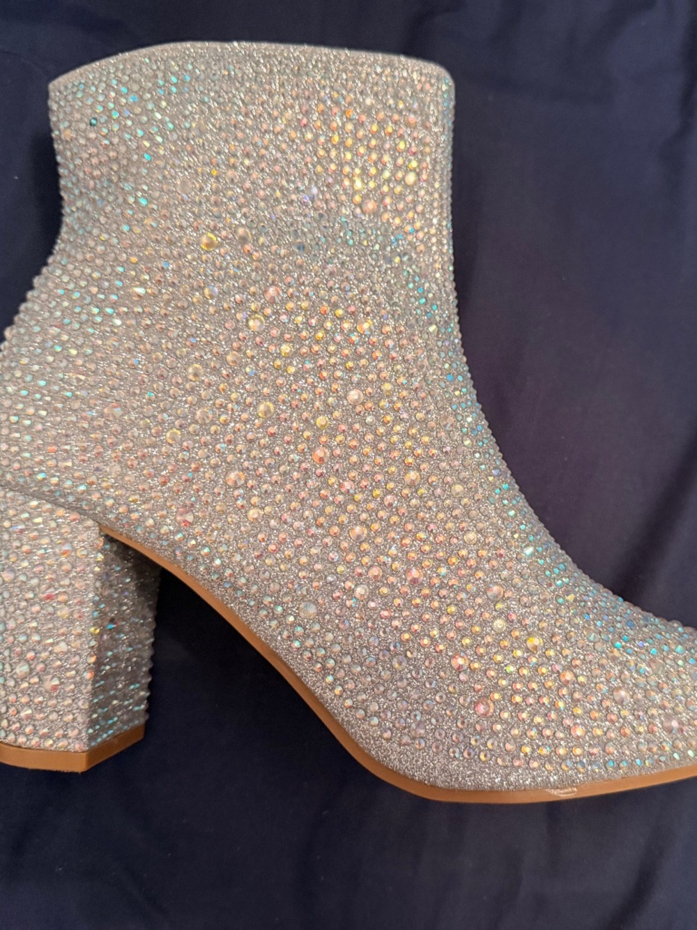 Sparkle heeled boot women’s 8.5